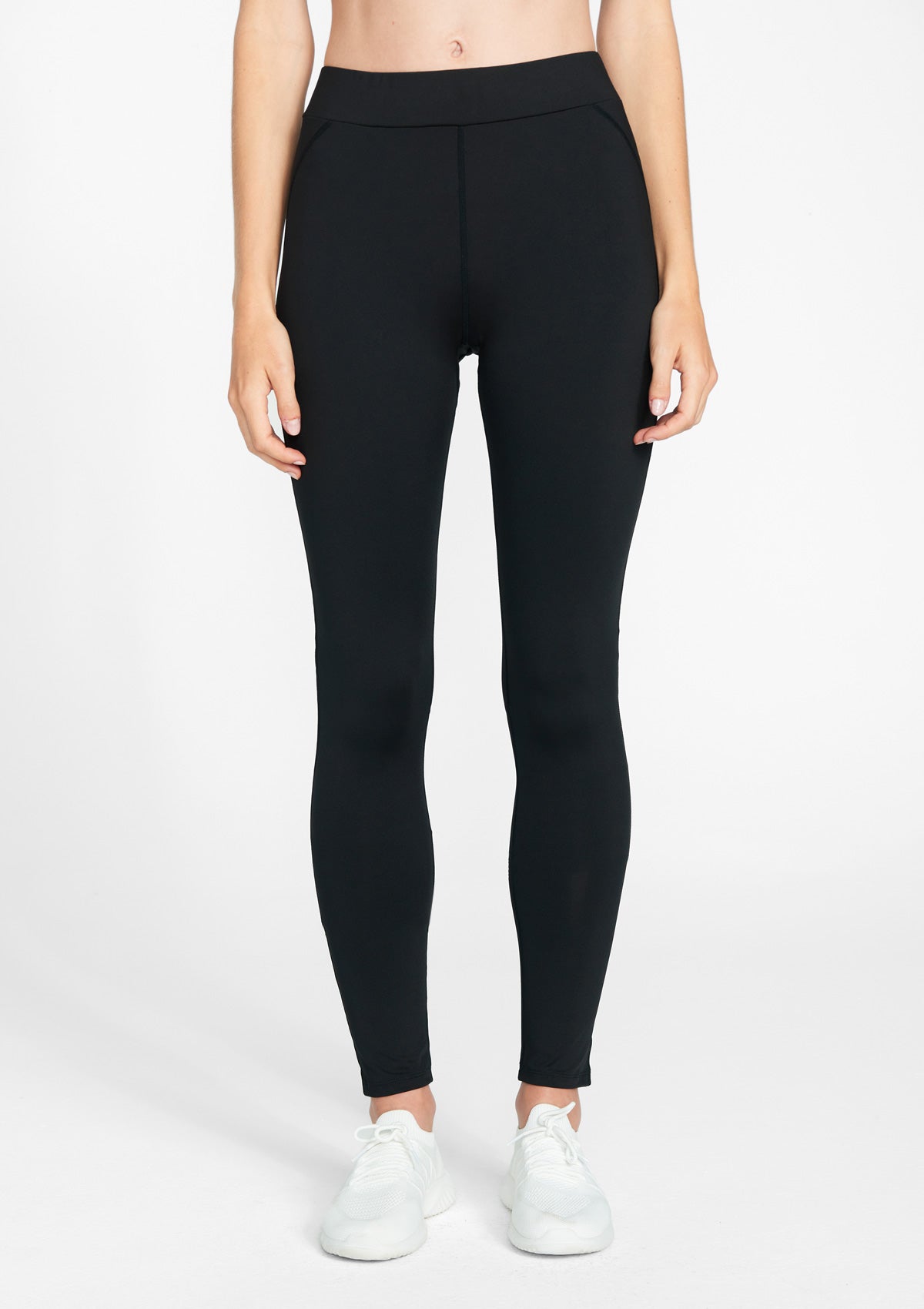 Alloy Apparel Tall Ashley Active Leggings for Women in Black Size M length 35 | Polyester