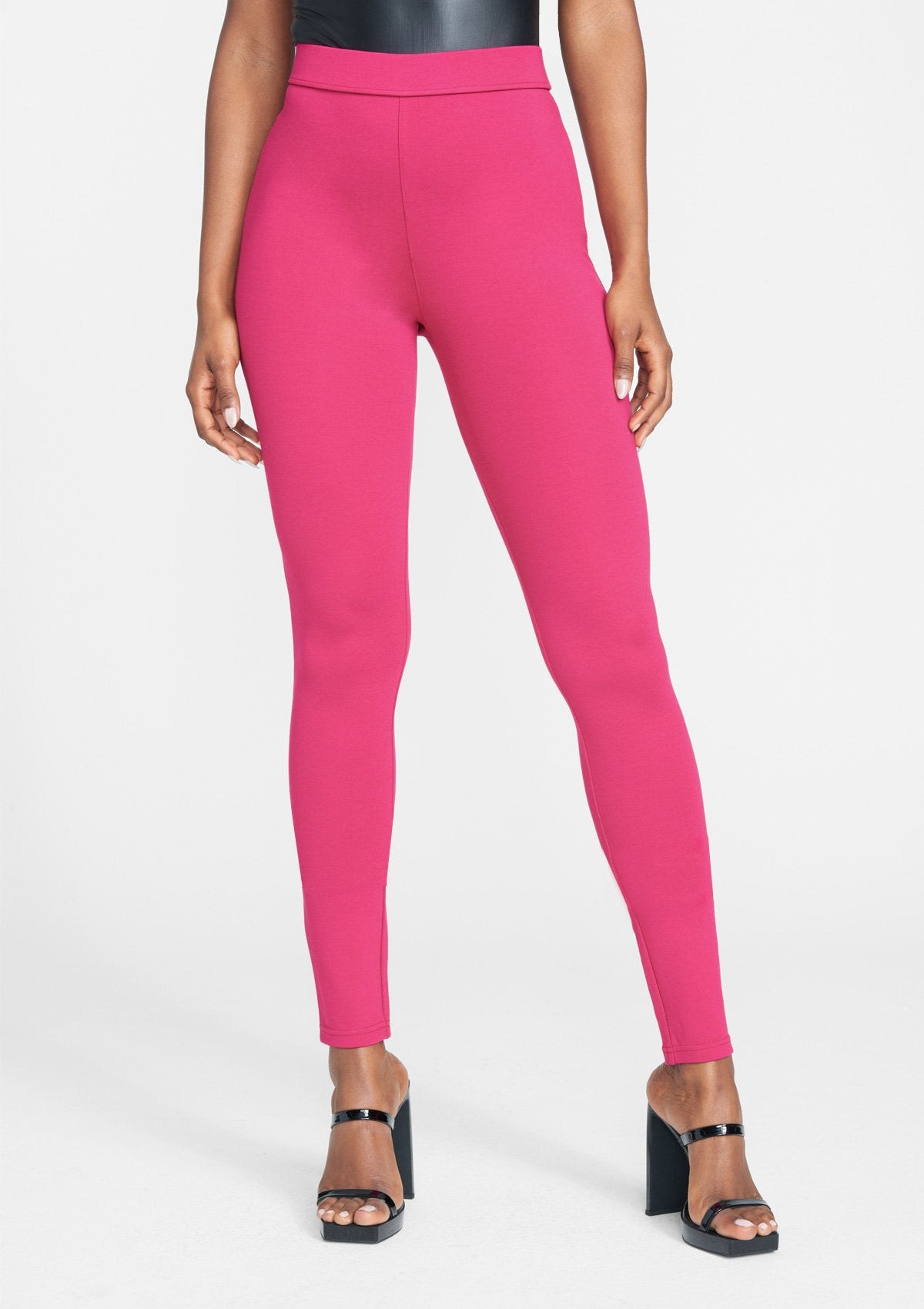 Alloy Apparel Tall Lexi Legging for Women in Magenta Size S length 37 | Polyester