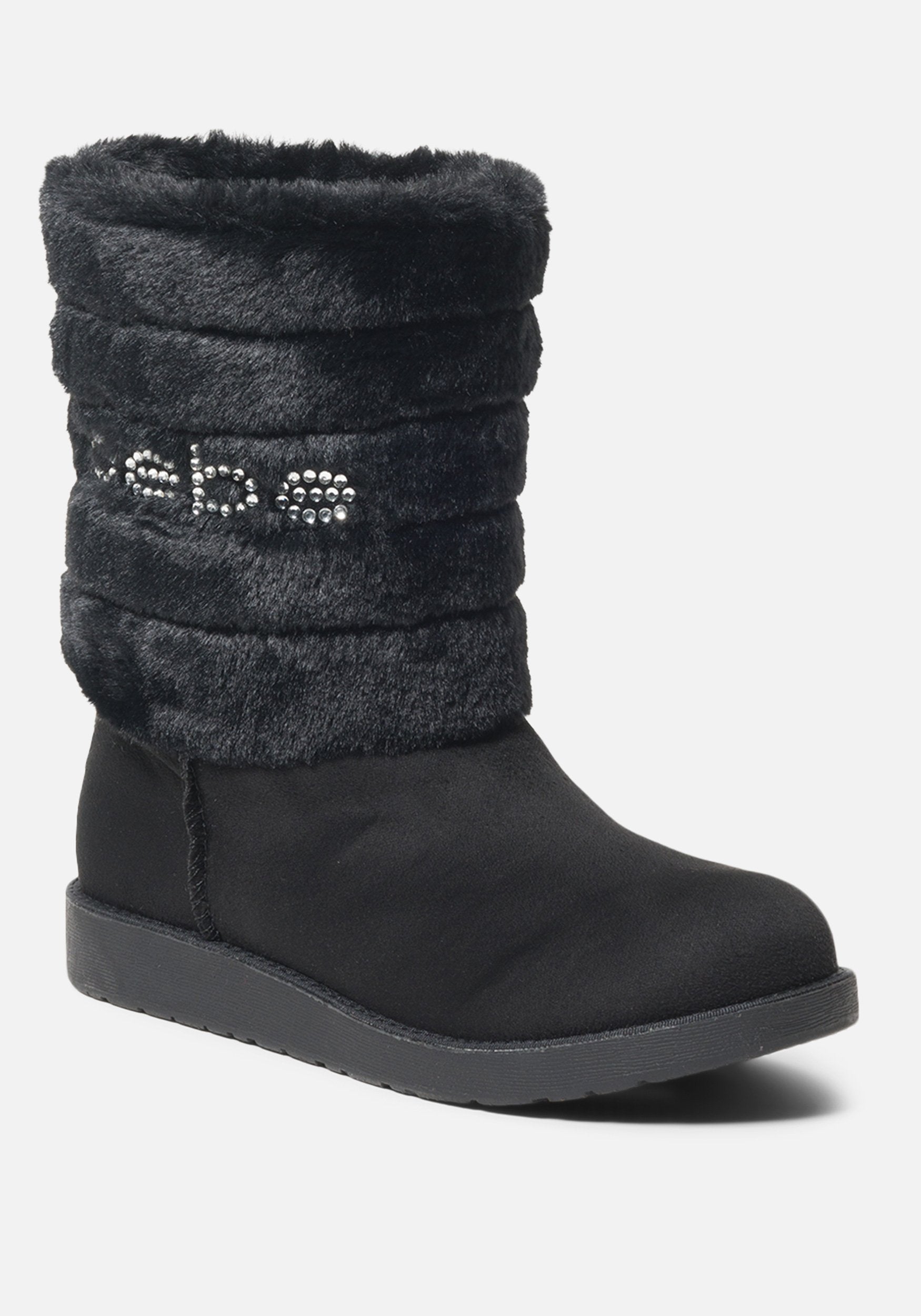 Laurely Faux Shearling Booties