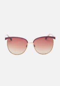 Round Plum Sunglasses