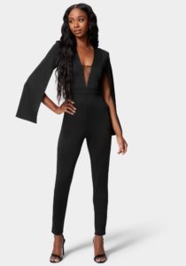 Cape Sleeve Jumpsuit