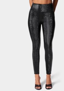 Snake Vegan Leather Legging