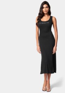 Maxi Logo Dress