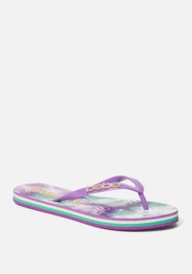 Tamia Bebe Logo Flip Flops